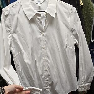 White Button-Up Shirt